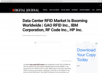 全球数据中心RFID市场蓬勃发展 | GAO RFID公司、IBM公司、RF Code公司、惠普公司